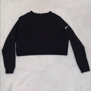 cropped nike sweater